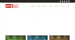 Desktop Screenshot of peradoor.com.tr